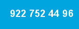 922 752 44 96 922 752 44 96